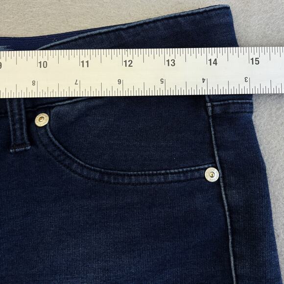 Seven7 Jeans Womens 6 Blue Denim Straight Leg Casual Pants Gorpcore Normcore - Picture 6 of 9